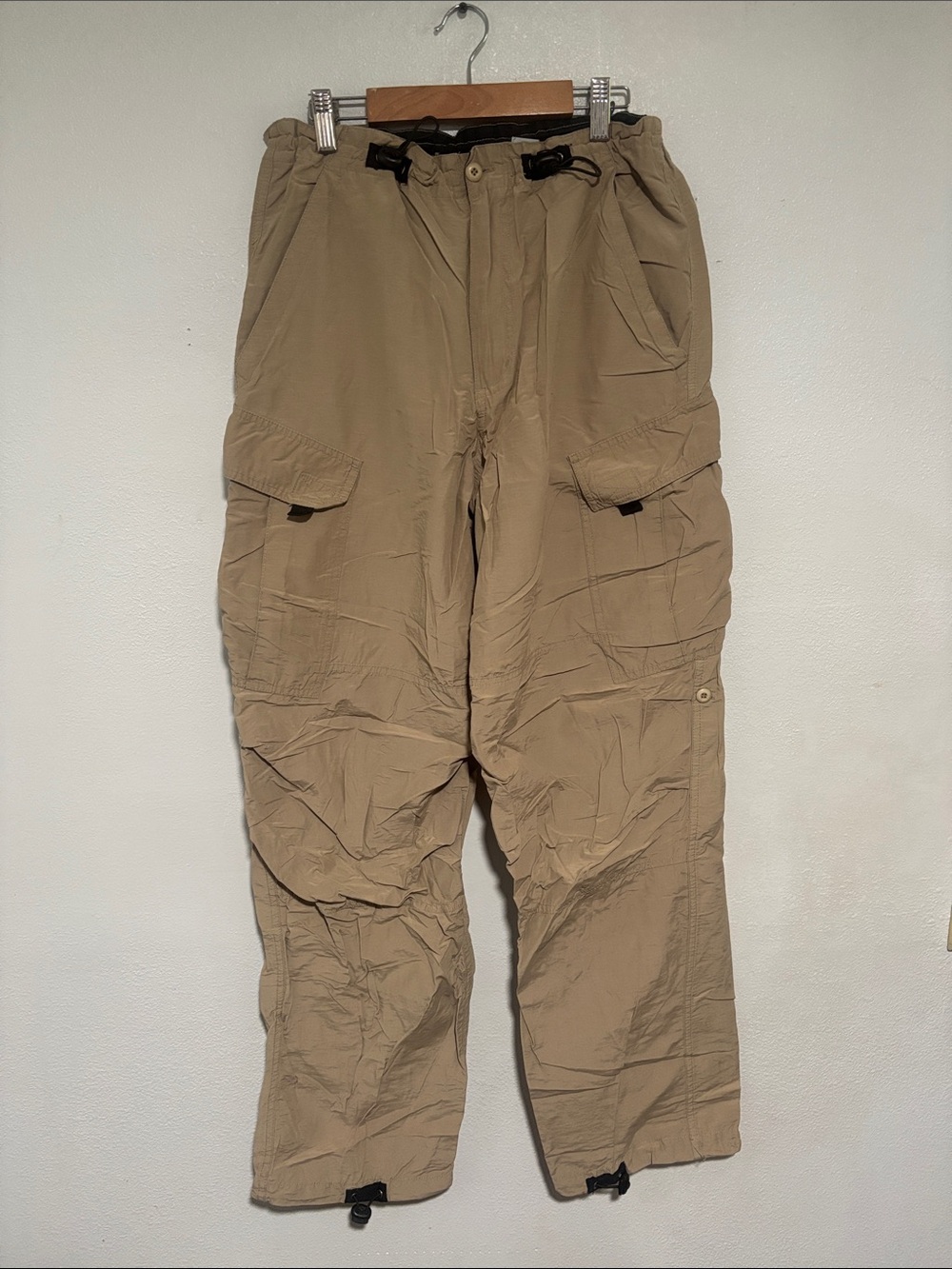 VINTAGE 90s Y2K Utility Brand Cargo Rave Pants Men Mens size 32x32